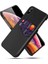 Apple iPhone Xs Max Için Kartlıklı Kumaş + Pu Deri Kaplamalı Pc Telefon Kılıfı - Siyah (Yurt Dışından) 1