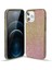 Apple iPhone 12 Için Renk Değiştiren Işıltılı Pc + Tpu Telefon Kılıfı - Altın (Yurt Dışından) 1