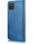 Deri Tpu Samsung Galaxy A22 4g Için Telefon Kılıfı - Mavi (Yurt Dışından) 4