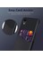 Apple iPhone Xr Için Kart Yuvalı Pc + Pu + Kumaş Hibrit Telefon Kılıfı - Siyah (Yurt Dışından) 4