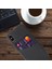 Apple iPhone Xs Max Için Kartlıklı Kumaş + Pu Deri Kaplamalı Pc Telefon Kılıfı - Gri (Yurt Dışından) 2
