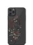 Apple iPhone 11 Pro Için Yapay Elmas Dekorlu Çiçek Desenli Pc Telefon Kılıfı - Kırmızı (Yurt Dışından) 1
