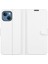 Apple iPhone 13 Mini 5.4 Inç Uyumlu Pu Deri Telefon Kılıfı - Beyaz (Yurt Dışından) 1