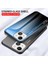 Apple iPhone 13 Mini 5.4 Inç Uyumlu Temperli Cam + Tpu Telefon Kılıfı - Mor/yeşil (Yurt Dışından) 3