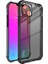 Apple iPhone 13 Mini 5.4 Inç Uyumlu Darbeye Dayanıklı Tpu Telefon Kılıfı - Şeffaf Siyah (Yurt Dışından) 1