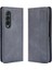 Samsung Galaxy Z Fold 3 5g Için Retro Stil Cüzdan Işlevli Stand Kapaklı Telefon Kılıfı (Yurt Dışından) 1