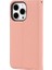 Apple iPhone 13 Pro 6.1 Inç Uyumlu Çizilmeye Dayanıklı Deri Telefon Kılıfı - Pembe (Yurt Dışından) 4