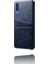 Pu Deri Kaplamalı Samsung Galaxy A50 / A50S / A30S Için Telefon Kılıfı - Mavi (Yurt Dışından) 2