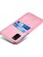 Pu Deri Kaplamalı Samsung Galaxy A41 Için Telefon Kılıfı - Açık Pembe (Yurt Dışından) 4