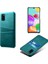 Pu Deri Kaplamalı Samsung Galaxy A41 Için Telefon Kılıfı - Yeşil (Yurt Dışından) 1