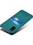 Pu Deri Kaplamalı Samsung Galaxy A41 Için Telefon Kılıfı - Yeşil (Yurt Dışından) 4