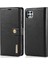 Deri Samsung Galaxy A22 5g Için Telefon Kılıfı - Siyah (Yurt Dışından) 1