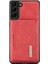 M2 Serisi Hibrit Samsung Galaxy S21 Fe Için Telefon Kılıfı - Kırmızı (Yurt Dışından) 4