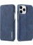 Apple iPhone 13 Pro Max Için Standlı Kart Yuvalı Vintage Stil Deri Telefon Kılıfı - Mavi (Yurt Dışından) 1