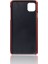 Apple iPhone 11 Için Çift Kart Yuvalı Pu Deri Kaplamalı Sert Pc Telefon Kılıfı - Kırmızı (Yurt Dışından) 3