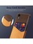 Apple iPhone Xr Için Kart Yuvalı Pc + Pu + Kumaş Hibrit Telefon Kılıfı - Turuncu (Yurt Dışından) 4