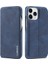 Apple iPhone 13 Pro Için Standlı Kart Yuvalı Vintage Pu Deri Kılıf - Mavi (Yurt Dışından) 1