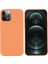 Apple iPhone 13 Pro Max 6.7 Inç Uyumlu Silikon Manyetik Telefon Kılıfı - Turuncu (Yurt Dışından) 3