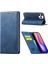 Apple iPhone 12 Pro Max Için Standlı Cüzdan Tasarımlı Deri Telefon Kılıfı - Mavi (Yurt Dışından) 1