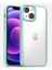 Apple iPhone 13 Pro Max Için Şeffaf Pc + Tpu Çizilmeye Dayanıklı Hibrit Kılıf - Açık Yeşil (Yurt Dışından) 1