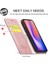 Apple iPhone 12 Pro Max Için Standlı Cüzdan Tasarımlı Deri Telefon Kılıfı - Gül Altın (Yurt Dışından) 3