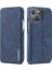 Apple iPhone 13 Mini Için Retro Stil Kartlıklı Pu Deri Telefon Kılıfı - Mavi (Yurt Dışından) 1