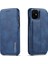 Apple iPhone 11 Için Retro Stil Deri Kartlıklı Telefon Kılıfı - Mavi (Yurt Dışından) 1