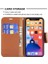 Apple iPhone 13 Mini 5.4 Inç Uyumlu Pu Deri Telefon Kılıfı - Kahverengi (Yurt Dışından) 5
