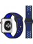 Apple Watch Uyumlu 7 40 mm Nike Spor Delikli Kordon Kayış 1