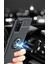 Samsung Galaxy A03S Kılıf Ultra Korumalı Yüzüklü Manyetik Ravel Silikon + Cam Ekran Koruyucu 4