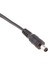 Erkek Sae Tapa 18AWG Kablosu Dc Güç 5.5x2.1mm 3