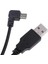 3.5 Metrekareler 5 V 2A Şarj Kablosu Mini USB 9 USB 9 Derece Araba Van Için Sol Viraj Kafası 3