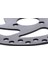 3 Cıvata Fren Disk Rotor 140MM 49CC 2-Inmeli Quad Atv, Metal Için 5