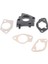 Karbüratör 5 Contalar Set Honda GX390 Için Fit Set 13HP GX340 11HP Değiştir 50MM 2