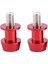 2x Kırmızı Cnc Motosiklet Swingarm Makaralar Bmw S1000RR 2009-2014 8mm Kırmızı Için Kaydırıcılar 3