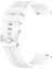 Huawei Watch GT 4 / GT 3 46MM ile Uyumlu 22MM Silikon Kordon Beyaz 1