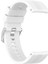 Huawei Watch GT 4 / GT 3 46MM ile Uyumlu 22MM Silikon Kordon Beyaz 2