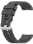 Amazfit Gtr 2 47MM Uyumlu 22MM Silikon Kordon Siyah 1