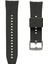 Amazfit Gtr 2 47MM Uyumlu 22MM Silikon Kordon Siyah 3