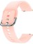Amazfit Gts Uyumlu 20MM Silikon Kordon Açık Pembe 1