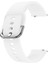 Amazfit Gts 2 42MM Uyumlu 20MM Silikon Kordon Beyaz 1