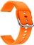 Amazfit Gts 2 42MM Uyumlu 20MM Silikon Kordon Turuncu 1