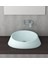 Venezıa Çanak Lavabo 56 cm - Mat Buz Mavi 1