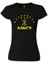 LordT-Shirt T-Shirt Adige Bayrağı- Kafkasya Çerkes Siyah Bayan Tshirt 1