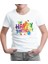 LordT-Shirt Happy Birthday Beyaz Çocuk Tshirt 1