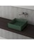 Vessel Kare Lavabo 38X38 cm - Mat Yeşil 1