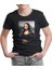 LordT-Shirt T-Shirt Mona Lisa Siyah Çocuk Tshirt 1