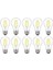 10'lu LED Ampul 6W 6500K E27 ( Beyaz ) ( A60 ) 1