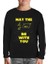 LordT-Shirt Star Wars - Force Siyah Çocuk Sweatshirt 1