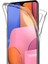 Samsung Galaxy A20S 360 Derece Kılıf Silikon Şeffaf Ön Arka A20 S 4